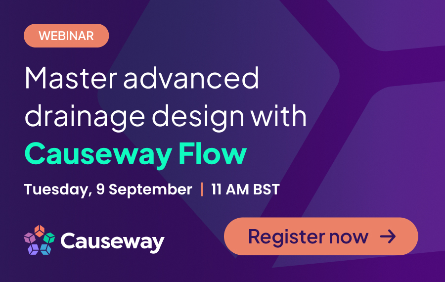 Master advanced drainage design with Causeway Flow
