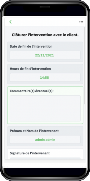 Digitaliser votre logiciel d'inspection des équipements.Appli-11