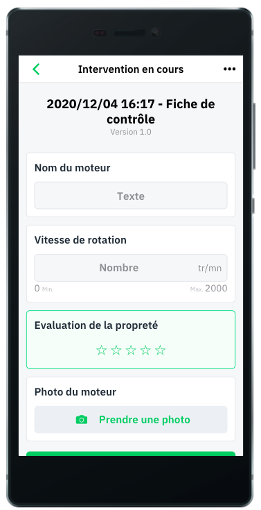 fiche de contrôles