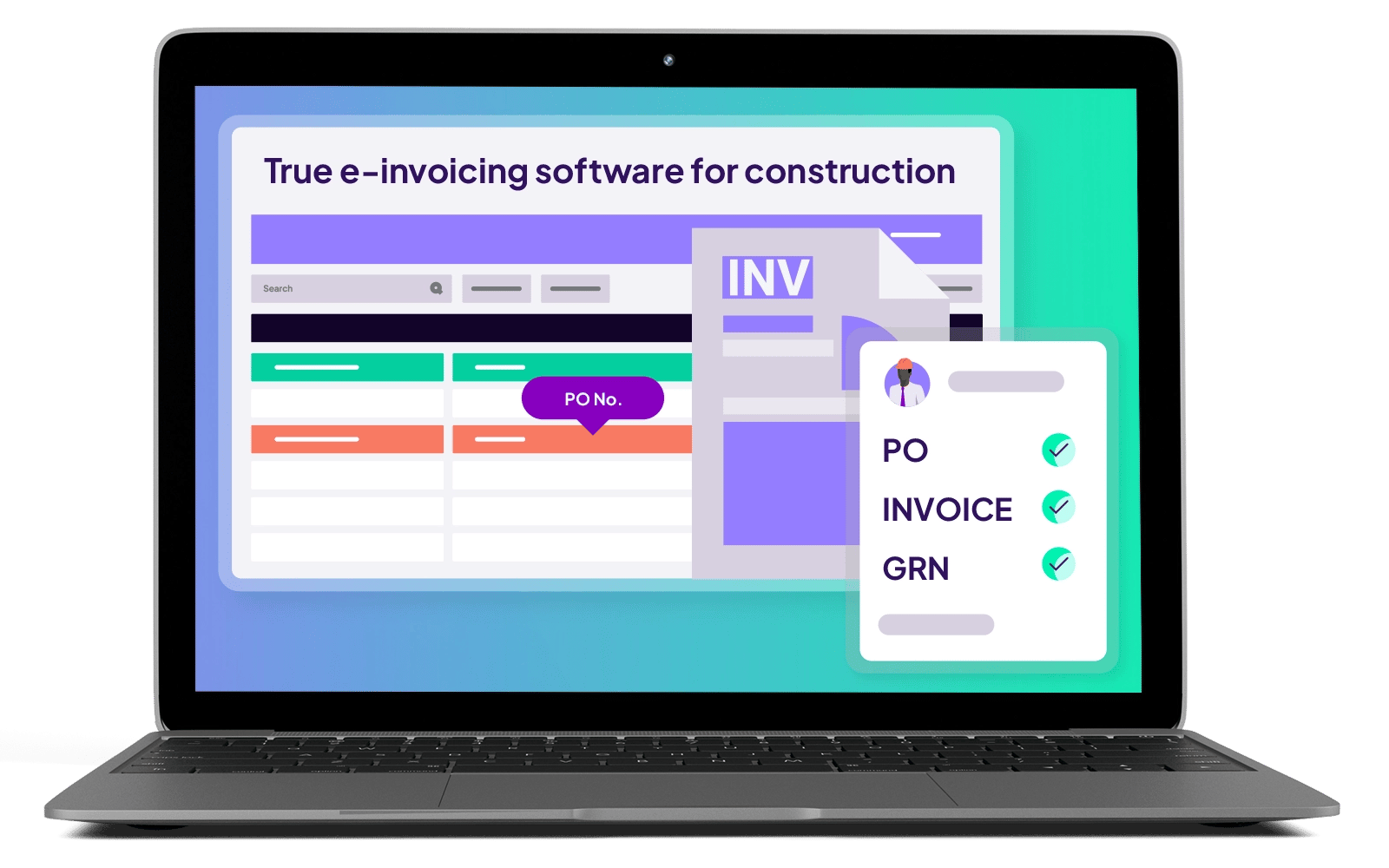 Our construction invoice software