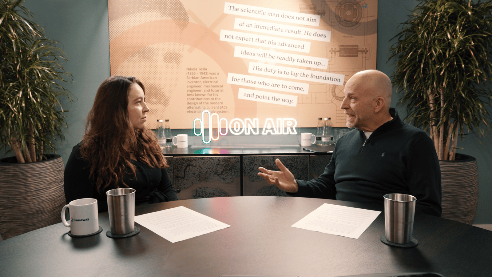 Mike Gibbons discussing AI lessons for construction on the Deconstructing Digital podcast.