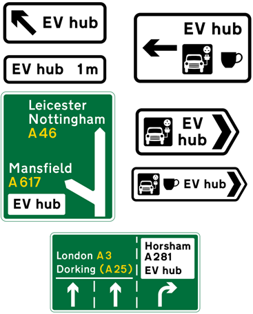 New National Highways guidance on signing to EV charging hubs: a ...