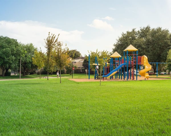 A children's playground at a park