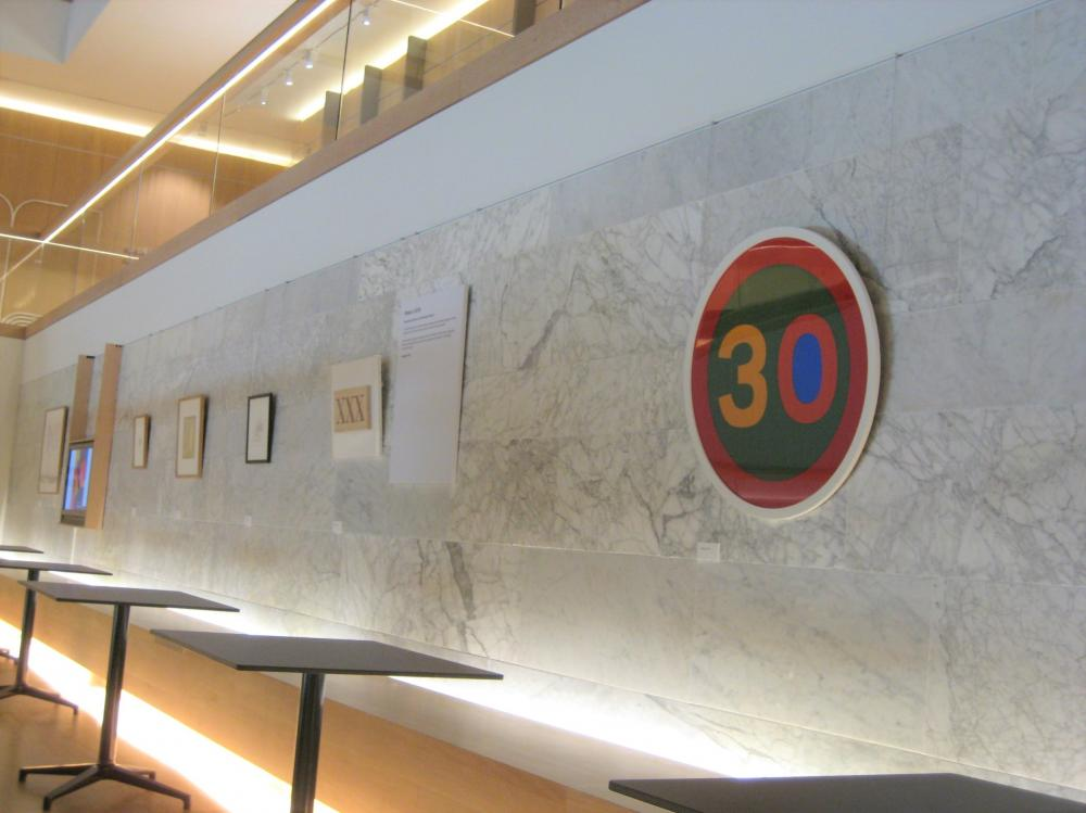 A special sign for a special anniversary: Calvert’s 30 at the design museum