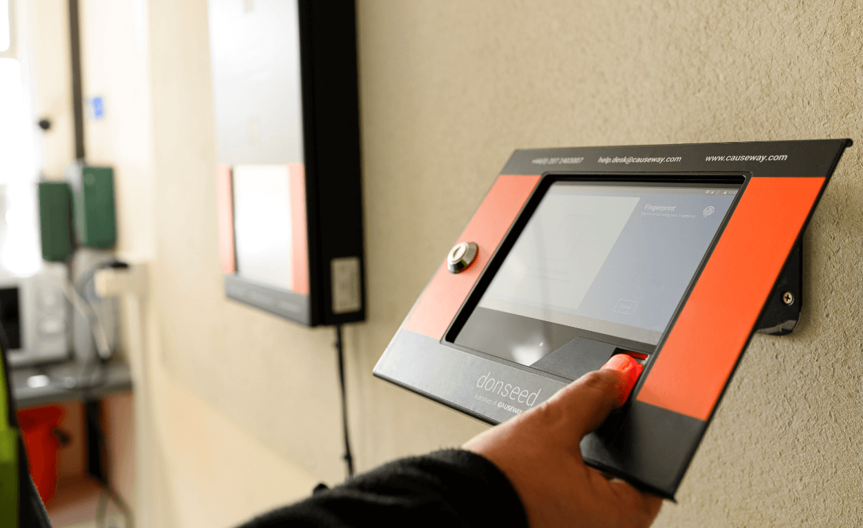 ExcelRedstone Implements Causeway Donseed Biometric Time and Attendance After Successful Trial