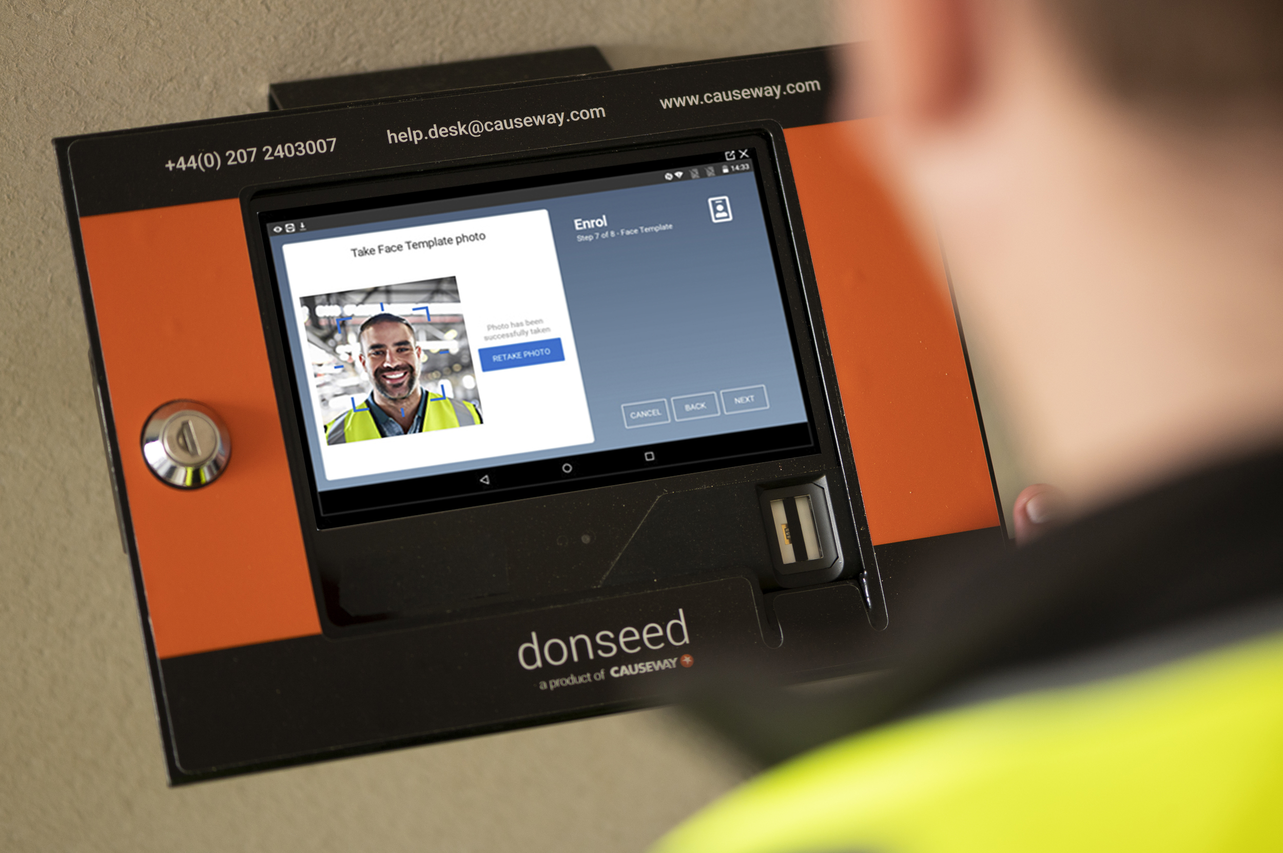 Causeway's Donseed Solution Delivers Safer Site Management for the COVID Era with Contactless Biometric Identity