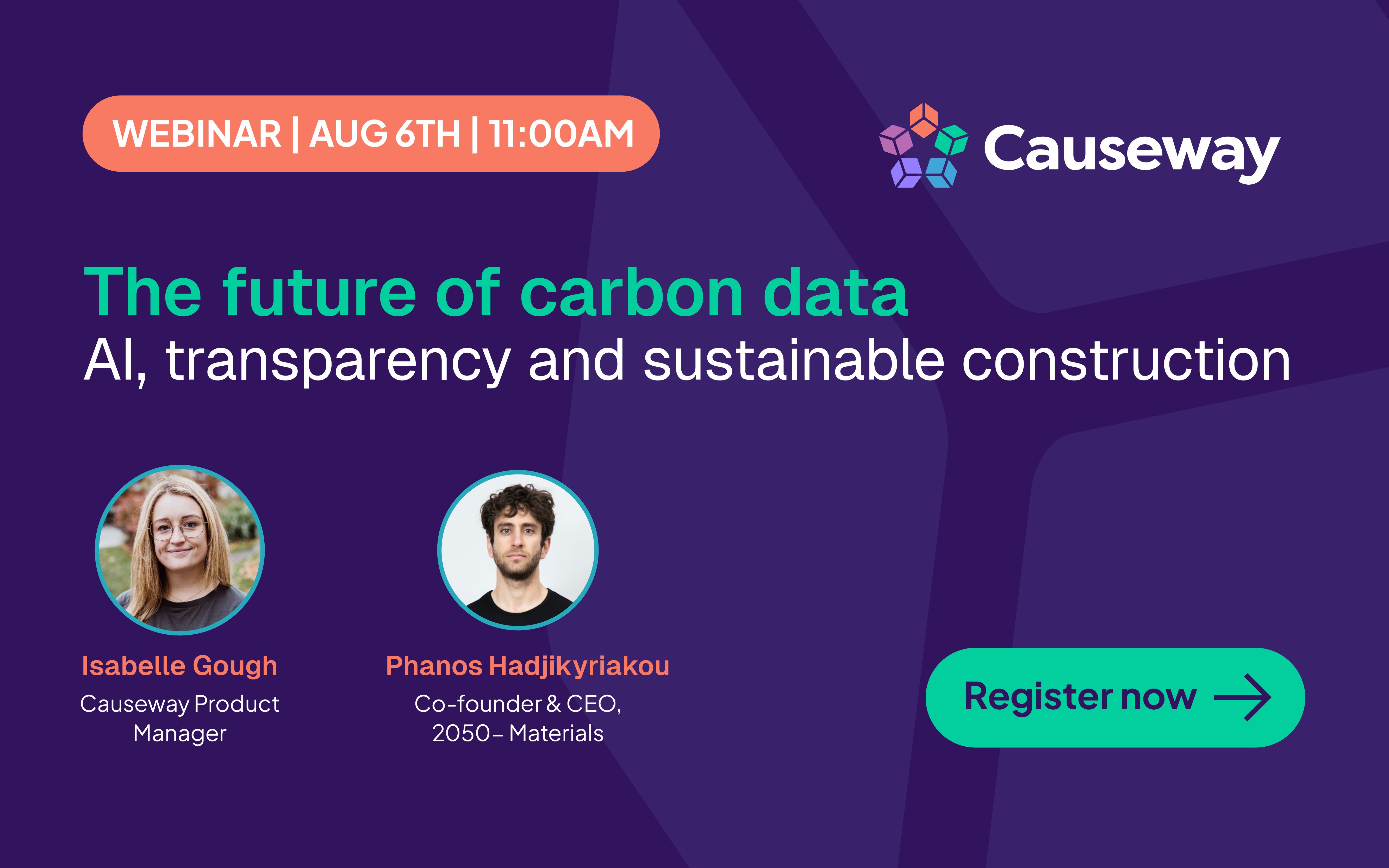 The future of carbon data – AI, transparency, and sustainable construction