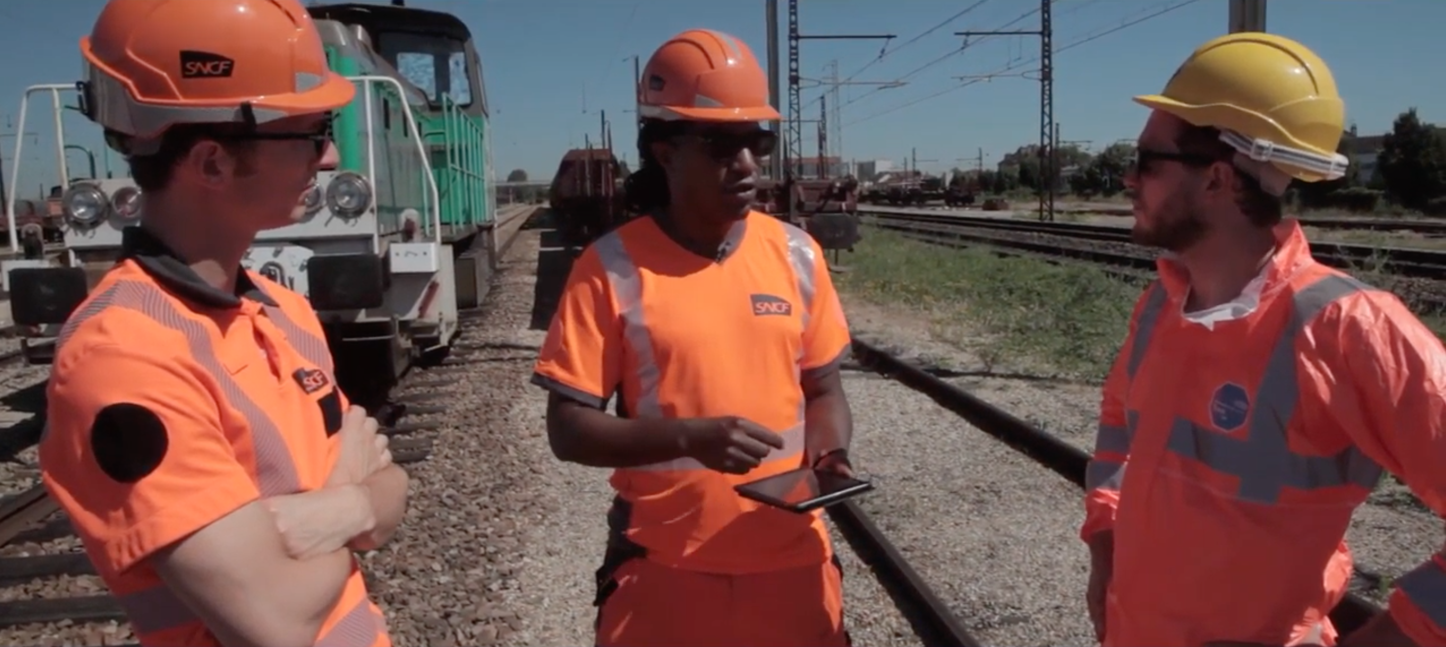 SNCF infrapole Paris Sud-Est : digitalisation des opérations de formation de trains