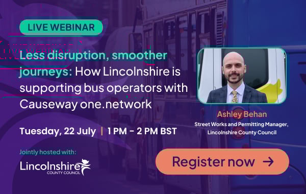 Less disruption, smoother journeys: How Lincolnshire is supporting bus operators with Causeway one.network